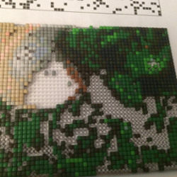 Grundplatte teilbesteckt